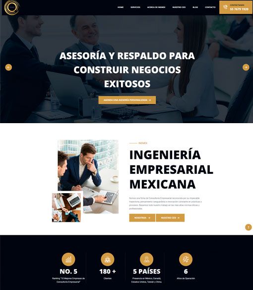 inemex web page